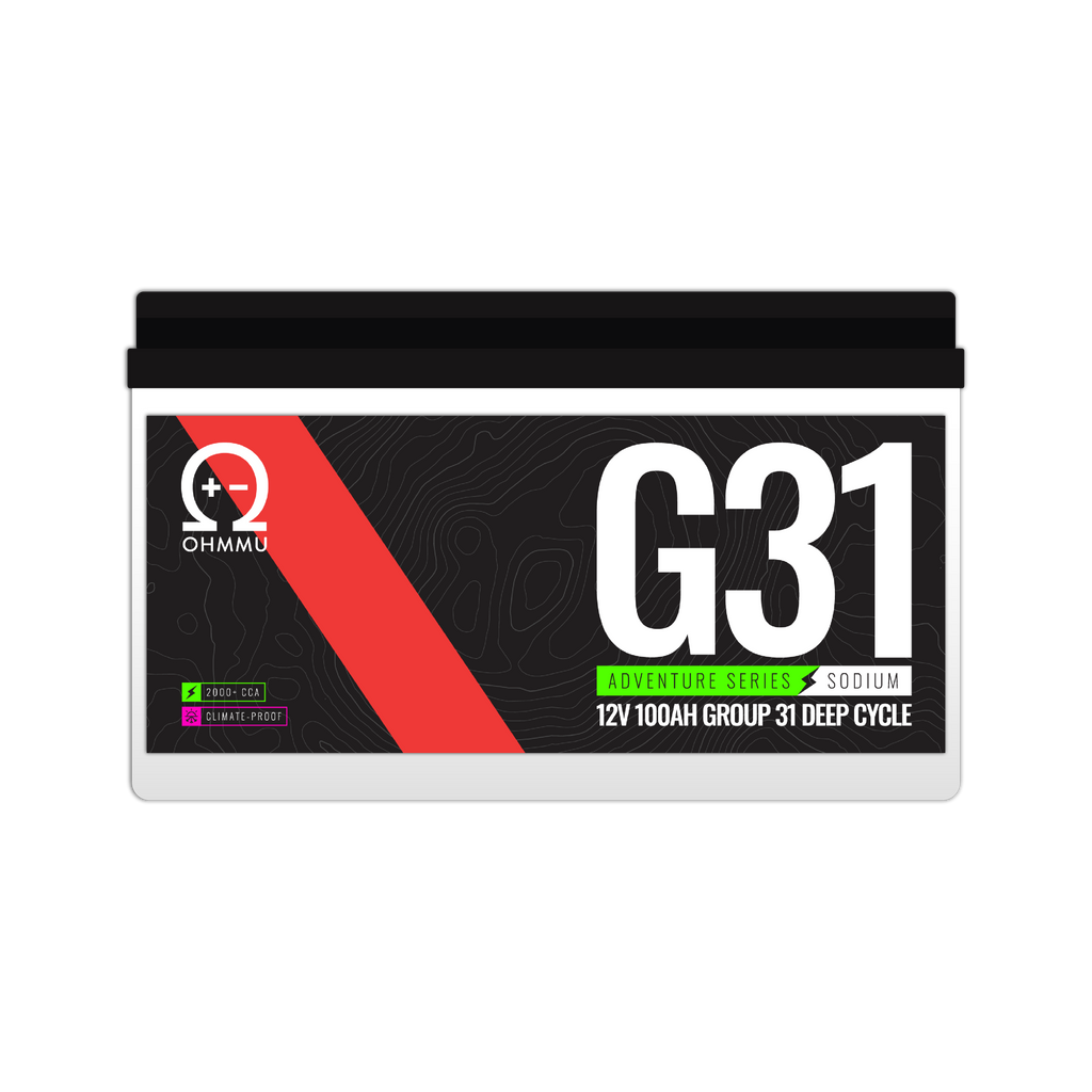 Group 31 - 100Ah Sodium 12V Dual Purpose Deep Cycle Battery