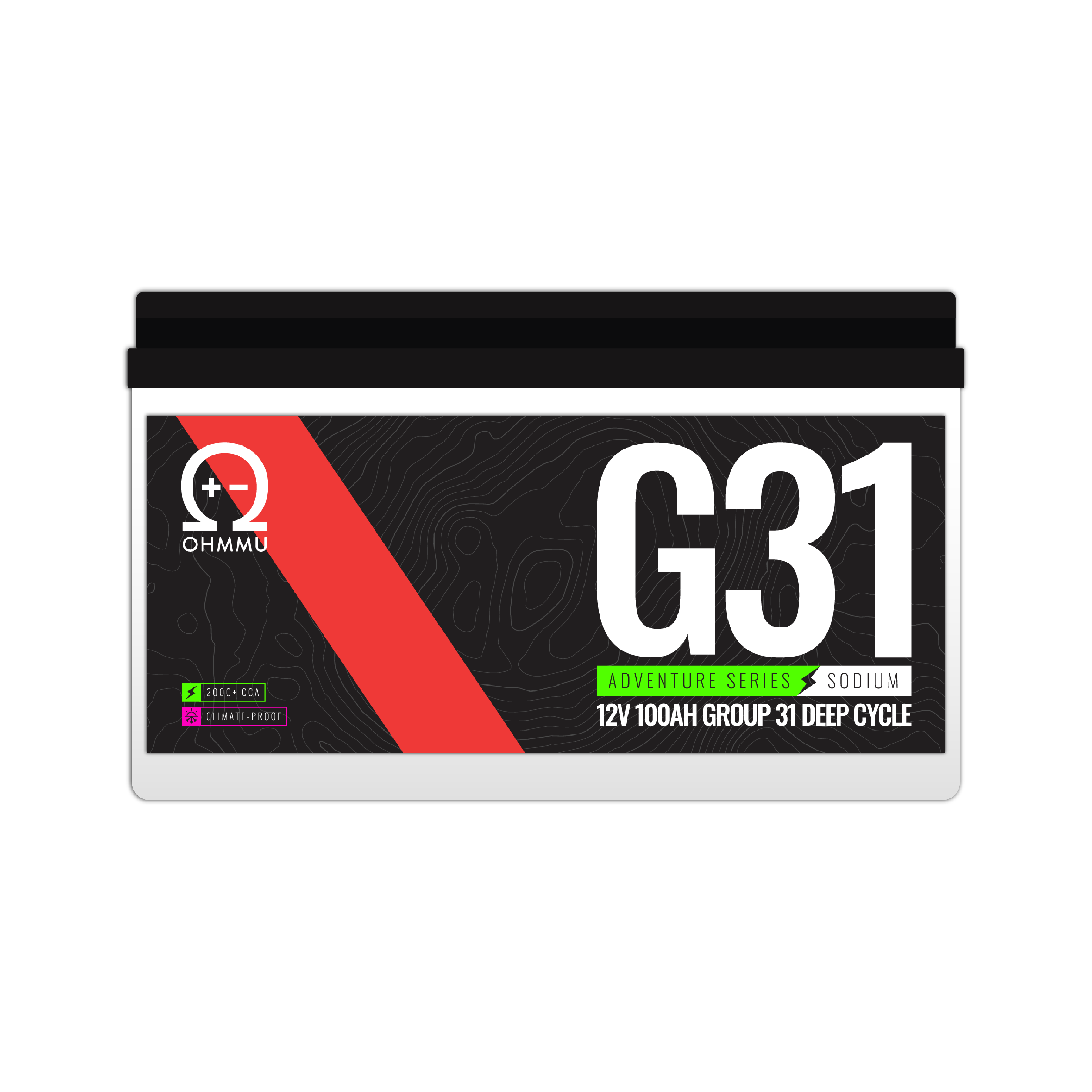 Group 31 - 100Ah Sodium 12V Dual Purpose Deep Cycle Battery